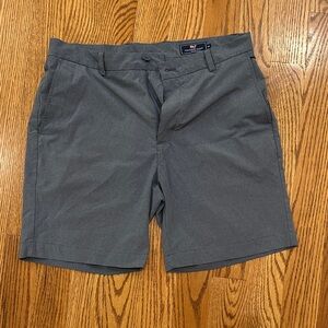 Vineyard Vines Charcoal/Blue Flat Front Shorts